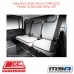 MSA SEAT COVERS FITS ISUZU MU-X COMPLETE FRONT & SECOND ROW SET - ID1112CO