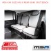 MSA SEAT COVERS FITS ISUZU MU-X REAR 60/40 SPLIT BENCH - ID12