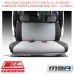 MSA SEAT COVERS FITS TOYOTA LC 76 SERIES COMPLETE FRONT & 2ND ROW SET - LC700CO