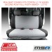 MSA SEAT COVERS FITS TOYOTA LC 76 SERIES SECOND ROW FULL WIDTH BENCH - LC770