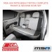 MSA SEAT COVERS FITS MITSUBISHI TRITON COMPLETE FRONT & SECOND ROW SET - MKT14CO