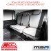 MSA SEAT COVERS FITS MITSUBISHI PAJERO COMPLETE FRONT & SECOND ROW SET - PM028CO