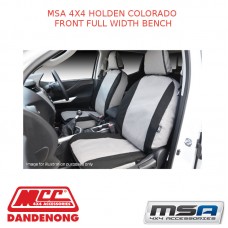 MSA SEAT COVERS FITS HOLDEN COLORADO FRONT FULL WIDTH BENCH - R05-HC