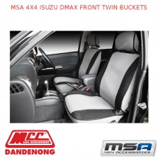 MSA SEAT COVERS FITS ISUZU DMAX FRONT TWIN BUCKETS - RA702-ID