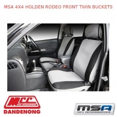 MSA SEAT COVERS FITS HOLDEN RODEO FRONT TWIN BUCKETS - RA702-RC