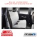 MSA SEAT COVERS FITS HOLDEN RODEO COMPLETE FRONT & SECOND ROW SET