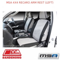 MSA SEAT COVERS FOR RECARO ARM REST (LEFT)