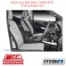 MSA SEAT COVERS FOR RECARO COMPLETE TOP & BASE SET
