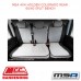 MSA SEAT COVERS FITS HOLDEN COLORADO REAR 60/40 SPLIT BENCH - RO10