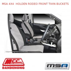 MSA SEAT COVERS FITS  HOLDEN RODEO FRONT TWIN BUCKETS - RO2 