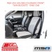 MSA SEAT COVERS FITS HOLDEN COLORADO FRONT TWIN BUCKETS - KING CAB