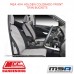 MSA SEAT COVERS FITS HOLDEN COLORADO FRONT TWIN BUCKETS - RO9