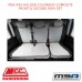 MSA SEAT COVERS FITS HOLDEN COLORADO COMPLETE FRONT & SECOND ROW SET - RO910CO