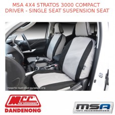 MSA SEAT COVERS FOR STRATOS 3000 COMPACT DRIVER - SINGLE SUSPENSION SEAT