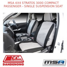 MSA SEAT COVERS FOR STRATOS 3000 COMPACT PASSENGER - SINGLE SUSPENSION SEAT