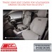TRADIE GEAR SEAT COVERS FITS VOLKSWAGEN AMAROK SECOND ROW 60/40 SPLIT-TG60039-V6
