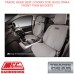 TRADIE GEAR SEAT COVERS FITS ISUZU DMAX FRONT TWIN BUCKETS - TG60042-SX