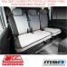 MSA SEAT COVERS FITS TOYOTA LC PRADO THIRD ROW 50/50 SPLIT FOLD UP - TLP12