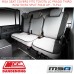 MSA SEAT COVERS FITS TOYOTA LC PRADO THIRD ROW 50/50 SPLIT FOLD UP - TLP12