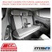 MSA SEAT COVERS FITS TOYOTA LC PRADO THIRD ROW 50/50 SPLIT INC - TLP26-GX