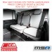 MSA SEAT COVERS FITS TOYOTA LC PRADO COMPLETE FRONT & 2ND ROW SET - TLP711CO