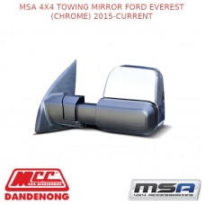 MSA 4X4 TOWING MIRROR FITS FORD EVEREST (CHROME) 2015-CURRENT