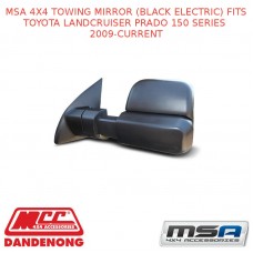 MSA 4X4 TOWING MIRROR (BLACK ELECTRIC) FITS TOYOTA LC PRADO 150 SERIES 09-C