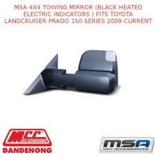 MSA 4X4 TOWING MIRROR (BLACK HEATED ELECTRIC ) FITS TOYOTA LC PRADO 150 SS 09-C