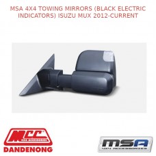 MSA 4X4 TOWING MIRRORS (BLACK ELECTRIC INDICATORS)FITS ISUZU MUX 2012-CURRENT