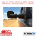 MSA 4X4 TOWING MIRROR (CHROME ELECTRIC INDICATORS) FITS ISUZU DMAX (12-CURRENT)