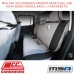 MSA SEAT COVERS FITS VOLKSWAGEN AMAROK REAR DUAL CAB 60/40 BENCH ( 3 HEADRESTS)