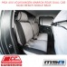 MSA SEAT COVERS FITS VOLKSWAGEN AMAROK REAR DUAL CAB 60/40 BENCH SINGLE BACK