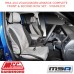 MSA SEAT COVERS FITS VOLKSWAGEN AMAROK COMPLETE FRONT & SECOND ROW SET-VWA052CO