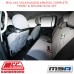MSA SEAT COVERS FITS VOLKSWAGEN AMAROK COMPLETE FRONT & SECOND ROW SET