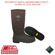 MUCKBOOT RAIN & GARDEN MEN'S BOOT - CHORE HI COOL BROWN