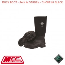 MUCK BOOT - RAIN & GARDEN MEN'S BOOT - CHORE HI BLACK