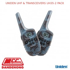 UNIDEN UHF & TRANSCEIVERS UH35-2 PACK