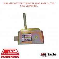 PIRANHA BATTERY TRAYS FITS NISSAN PATROL Y62 5.6L V8 PETROL