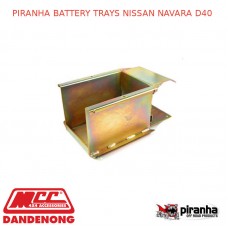 PIRANHA BATTERY TRAYS FITS NISSAN NAVARA D40