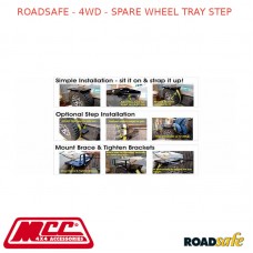 ROADSAFE - 4WD - SPARE WHEEL TRAY STEP