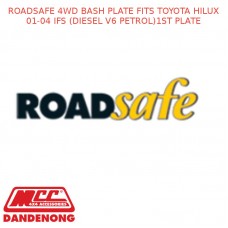 ROADSAFE 4WD BASH PLATE FITS TOYOTA HILUX 01-04 IFS (DIESEL V6 PETROL)1ST PLATE