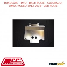 ROADSAFE - 4WD - BASH PLATE - COLORADO DMAX RODEO 2012-2013 (DIESEL 4X4 DUAL CAB) - 2ND PLATE