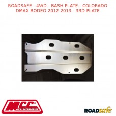 ROADSAFE - 4WD - BASH PLATE - COLORADO DMAX RODEO 2012-2013 (DIESEL 4X4 DUAL CAB) - 3RD PLATE