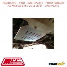 ROADSAFE - 4WD - BASH PLATE - FITS FORD RANGER PX MAZDA BT50 2011-2014-2ND PLATE
