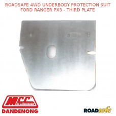 ROADSAFE 4WD UNDERBODY PROTECTION FITS FORD RANGER PX3 - THIRD PLATE