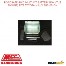 ROADSAFE 4WD MULTI FIT BATTERY BOX (TUB MOUNT) FITS TOYOTA HILUX SR5 05-ON