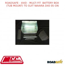 ROADSAFE 4WD MULTI FITS  BATTERY BOX (TUB MOUNT) TO NAVARA D40 05-ON