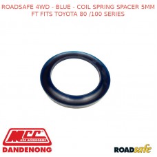 ROADSAFE 4WD - BLUE - COIL SPRING SPACER 5MM FT FITS TOYOTA 80 /100 SERIES
