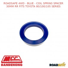 ROADSAFE 4WD - BLUE - COIL SPRING SPACER 30MM RR FITS TOYOTA 80/100/105 SERIES
