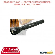 ROADSAFE 4WD - LED TORCH MERCHANDIER WITH 12 X LED TORCHES